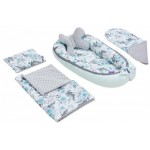 5 delni komplet Jukki Comfort In Garden Mint Minky 